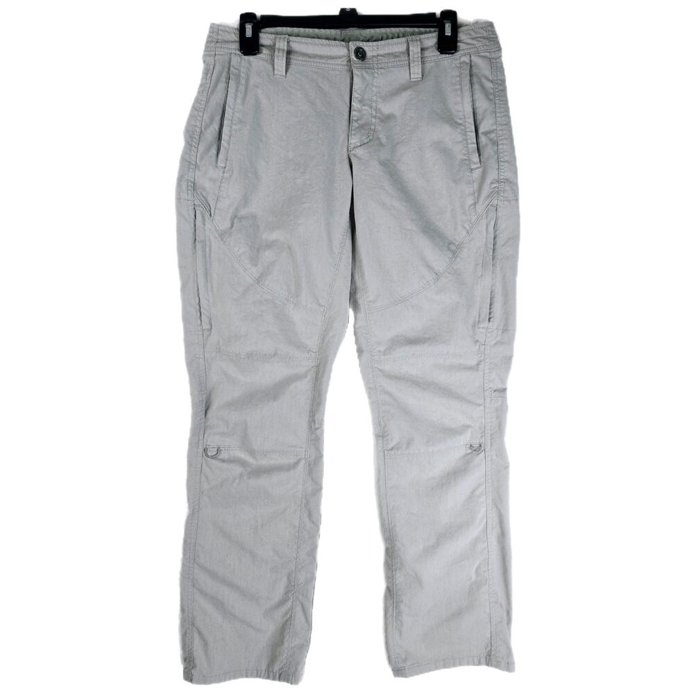 Kuhl Spire Roll Up Pants 8 Short 32x29 Adjustable Gray Stretch Hiking 6279